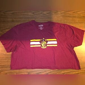 Harry Potter Gryffindor House Crop Top